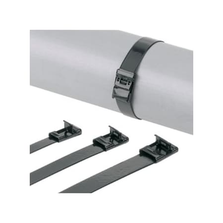 Panduit MS Strapping, 316 SS, Nylon FC, .50" (12 MSC4W50T15-L6